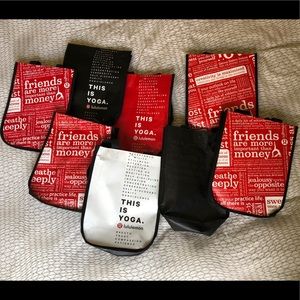 8 Lululemon reusable bags